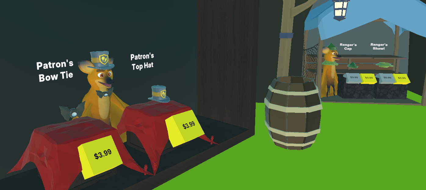 A top hat cosmetic